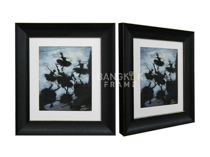 กรอบรูปภาพท้องพระโรงสมัยโบราณ